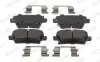 Тормозные колодки (задние) Opel Insignia A 17- (TRW) (с датчиком) FERODO (FDB5202) изображение 1