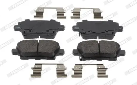 Тормозные колодки (задние) Opel Insignia A 17- (TRW) (с датчиком) FERODO FDB5202