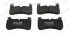 Комплект тормозных колодок передн, LAND ROVER DEFENDER, DISCOVERY V, RANGE ROVER IV, RANGE ROVER SPORT II 2.0-5.0 08.12 FERODO (FDB5220) изображение 1