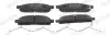 Комплект гальмівних колодок передн, FIAT FULLBACK MITSUBISHI L200, L200 / TRITON, PAJERO SPORT II 2.4D-3.5 11.05 FERODO (FDB5226) зображення 1