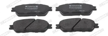 Комплект гальмівних колодок передн, LEXUS ES, RX MITSUBISHI PAJERO IV TOYOTA 4 RUNNER V, ALPHARD I, CALDINA, CAMRY, CHASER, CORONA, CRESTA V, FORTUNER, GAIA, HARRIER, HILUX VII 1.8-4.0 09.91 FERODO FDB5232 Купити в Україні