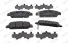 Фото Комплект гальмівних колодок передн, HONDA ACCORD IX, HR-V 1.5-3.5 09.12 FERODO (FDB5234) зображення 1