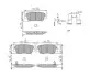 Фото Комплект гальмівних колодок задн, HYUNDAI EQUUS / CENTENNIAL, GENESIS, GRAND SANTA FÉ, SANTA FÉ II, SANTA FÉ III KIA BORREGO, SORENTO II, SORENTO III, STINGER 2.0-5.0 11.07 FERODO (FDB5238) зображення 2