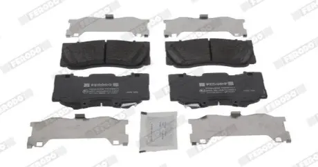 Комплект гальмівних колодок передн, FORD USA MUSTANG 2.3/3.7/5.0 02.14 FERODO FDB5239 Купити в Україні