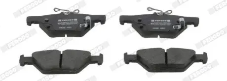 Комплект гальмівних колодок задн, SUBARU FORESTER, IMPREZA, LEGACY VI, LEVORG, OUTBACK, WRX, XV 1.6-3.6 09.13 FERODO FDB5244 Купити в Україні