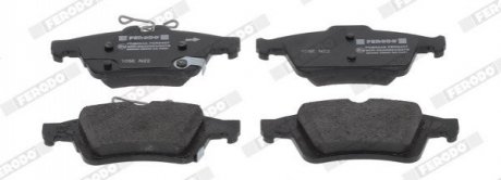 Тормозные колодки (задние) Ford C-Max/Focus/Kuga/Transit Connect 10-/Citroen C4 09-/Volvo 04- FERODO FDB5245 (фото 1)