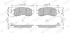 Фото Комплект гальмівних колодок передн, NISSAN ALTIMA, LEAF, NAVARA, NAVARA NP300, NP300, NV200, NV200 / EVALIA, PATHFINDER III, XTERRA 2.5-Electric 05.98 FERODO (FDB5246) зображення 2