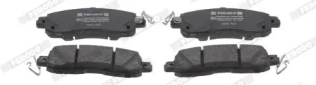 Комплект гальмівних колодок передн, NISSAN ALTIMA, LEAF, NAVARA, NAVARA NP300, NP300, NV200, NV200 / EVALIA, PATHFINDER III, XTERRA 2.5-Electric 05.98 FERODO FDB5246 Купити в Україні