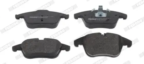 Комплект гальмівних колодок передн, JAGUAR S-TYPE II, XE, XF I, XF SPORTBRAKE, XJ 2.0-5.0 01.99 FERODO FDB5271