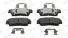 Фото Комплект гальмівних колодок передн, HYUNDAI TUCSON KIA SPORTAGE IV 1.6-2.4 06.15-05.23 FERODO (FDB5274) зображення 1