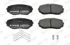 Фото Комплект гальмівних колодок передн, MAZDA CX-7 MITSUBISHI ECLIPSE CROSS, GRANDIS, L200 / TRITON, OUTLANDER III, PAJERO PININ I 1.5-2.4H 10.99 FERODO (FDB5285) зображення 3