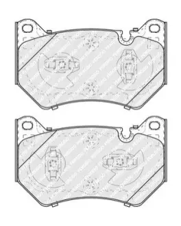 Тормозные колодки (передние) Audi Q5 19- (Brembo) FERODO FDB5291