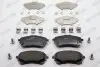 Фото Комплект гальмівних колодок передн, SUZUKI SWACE TOYOTA COROLLA, YARIS CROSS 1.2-2.0H 10.18 FERODO (FDB5292) зображення 3