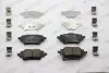 Фото Комплект гальмівних колодок задн, SUZUKI SWACE TOYOTA C-HR, COROLLA, YARIS, YARIS CROSS 1.2-2.0H 10.16 FERODO (FDB5293) зображення 3