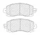 Фото Комплект гальмівних колодок передн, SUBARU FORESTER, IMPREZA, OUTBACK, XV 1.6-2.5 10.16 FERODO (FDB5299) зображення 2