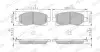 Фото Комплект гальмівних колодок передн, SUBARU FORESTER, IMPREZA, OUTBACK, XV 1.6-2.5 10.16 FERODO (FDB5299) зображення 3
