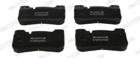 Комплект гальмівних колодок передн, BMW 2 (G42, G87), 3 (G20, G80, G28), 3 (G21, G81), 4 (G22, G82), 4 (G23, G83), 5 (G30, F90), 5 (G60, G90, G68), 8 (G14, F91), 8 (G15, F92) 3.0/4.4/4.4H 09.17 FERODO FDB5301 Купить в Украине