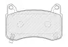 Тормозные колодки (передние) Tesla Model 3 17-/ Model Y 19- (Brembo) Q+ FERODO (FDB5327) изображение 2