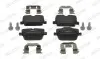 Фото Комплект гальмівних колодок задн, BMW 2 (G42, G87), 3 (G20, G80, G28), 3 (G21), 3 (G21, G81), 4 (G22, G82), 4 (G23, G83), 4 GRAN COUPE (G26), Z4 (G29) 2.0-Electric 11.18 FERODO (FDB5340) зображення 1
