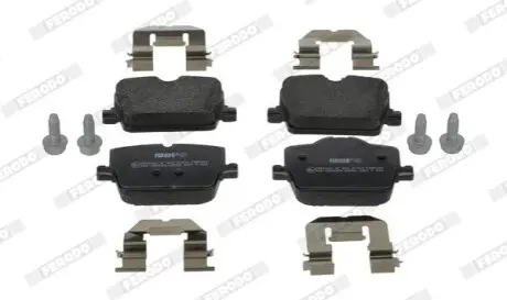 Комплект гальмівних колодок задн, BMW 2 (G42, G87), 3 (G20, G80, G28), 3 (G21), 3 (G21, G81), 4 (G22, G82), 4 (G23, G83), 4 GRAN COUPE (G26), Z4 (G29) 2.0-Electric 11.18 FERODO FDB5340 Купити в Україні