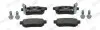 Тормозные колодки (задние) Honda Civic V/VI 91-01/CRX II/Prelude III 87-92/Rover 93-05 FERODO (FDB5341) изображение 1
