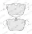 Комплект гальмівних колодок задн, AUDI A3, A3 ALLSTREET CUPRA FORMENTOR, LEON, LEON SPORTSTOURER, TERRAMAR SKODA OCTAVIA IV VW CADDY CALIFORNIA V CAMPER, CADDY V 1.0-2.5 07.19 FERODO (FDB5357) изображение 1