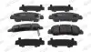 Тормозные колодки (передние) Mitsubishi Eclipce Cross 1.5 T-Mivec 4WD 17- FERODO (FDB5386) изображение 1