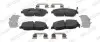 Фото Комплект гальмівних колодок передн, HYUNDAI H350 2.5D 04.15 FERODO (FDB5397) зображення 1