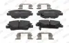 Колодки тормозные (передние) Opel Ampera-E 17-19/Chevrolet Bolt/Volt/Cruze 15- (+датчик) FERODO (FDB5398) изображение 1