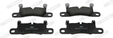 Комплект гальмівних колодок задн, PORSCHE 911, 911 TARGA, BOXSTER SPYDER, CAYENNE 2.9-4.0 12.11 FERODO FDB5447