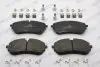 Комплект гальмівних колодок передн, JAGUAR E-PACE LAND ROVER DEFENDER, DISCOVERY IV, DISCOVERY SPORT, DISCOVERY V, RANGE ROVER EVOQUE, RANGE ROVER III, RANGE ROVER IV 1.5H-5.0 03.02 FERODO (FDB5461) изображение 3