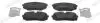 Комплект тормозных колодок передн, HYUNDAI I20 II, I20 III 1.2-1.6 05.15 FERODO (FDB5508) изображение 1