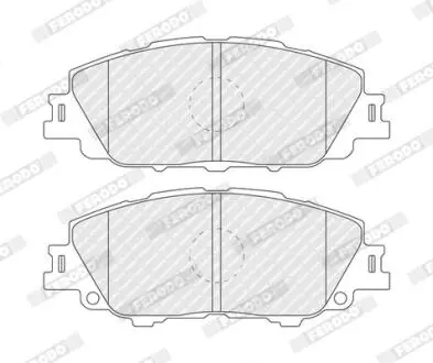 Комплект гальмівних колодок передн, TOYOTA COROLLA, PRIUS PHV, YARIS CROSS 1.5-1.8H 01.16 FERODO FDB5520