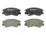 Комплект гальмівних колодок передн, MITSUBISHI L 300 / DELICA II, L 300 III, L200, PAJERO I, PAJERO SPORT I, TREDIA 1.6-3.5 12.82 FERODO (FDB556) зображення 1