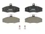 Комплект гальмівних колодок, дискове гальмо FDB610
