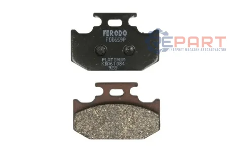 Тормозная колодка (диск) FERODO FDB659P