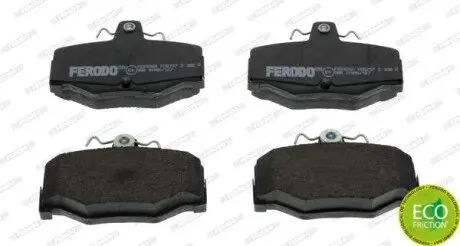 Комплект гальмівних колодок задн, NISSAN ALMERA CLASSIC, ALMERA I, ALMERA II, ALMERA TINO, PRIMERA 1.5-2.2D 06.90 FERODO FDB707 Купити в Україні