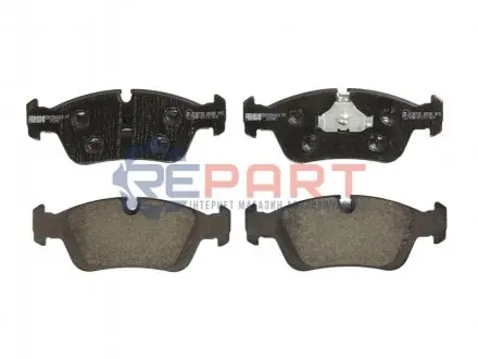 Комплект гальмівних колодок передн, BMW 3 (E36), 3 (E46), Z3 (E36), Z4 (E85) 1.6-3.0 09.90-02.09 FERODO FDB725