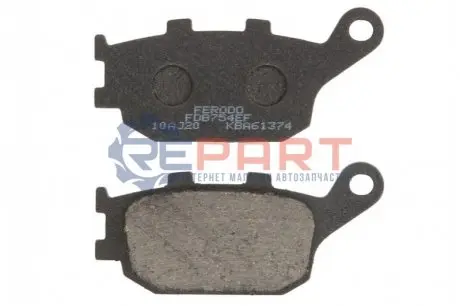 Тормозная колодка (диск) FERODO FDB754EF