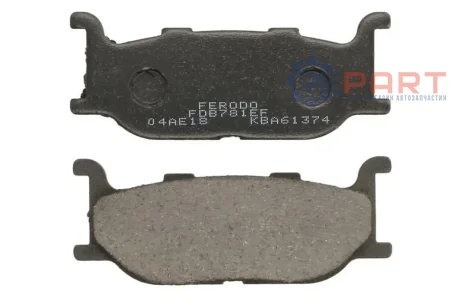 Тормозная колодка (диск) FERODO FDB781EF