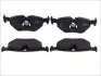 Комплект гальмівних колодок задн (із замком), BMW 3 (E36), 3 (E46), Z1, Z3 (E36) MG MG X-POWER 1.6-4.6 06.88-04.08 FERODO (FDB850) зображення 1