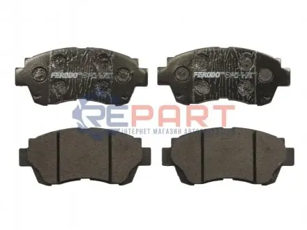 Фото Колодки гальмівні (передні) Toyota Camry 90-02/Corolla 87-02/Rav4 94-00 FERODO (FDB868) зображення 1
