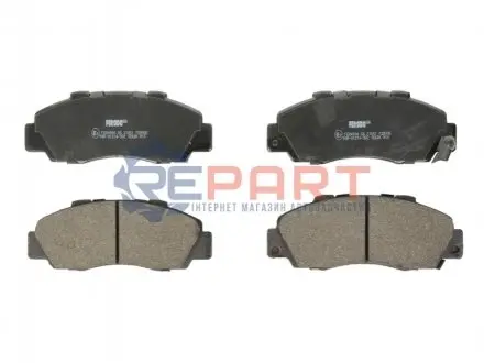 Комплект гальмівних колодок передн, ACURA LEGEND, LEGEND II, NSX, NSX TARGA, RL HONDA ACCORD IV, ACCORD V, ACCORD VI, CIVIC VI, CR-V I, HR-V, INTEGRA, LEGEND II, LEGEND III 1.6-3.5 01.86 FERODO FDB905 Купити в Україні