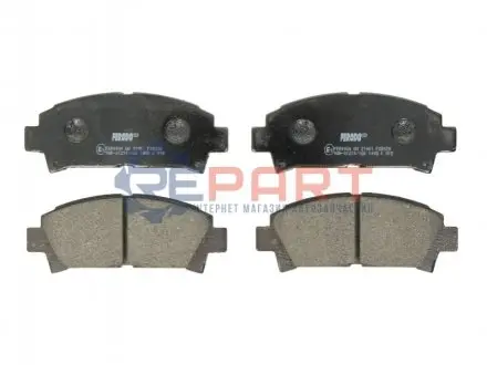 Комплект гальмівних колодок передн, TOYOTA AVENSIS, CALDINA, CARINA E VI, MR2 II 1.6-2.0D 12.89-02.03 FERODO FDB928