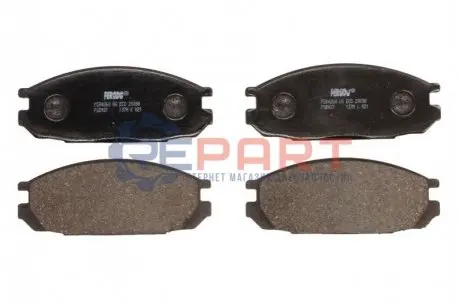 Комплект гальмівних колодок задн, NISSAN PATROL GR IV, PATROL III/2, VANETTE 2.0D-4.2D 01.86 FERODO FDB937 Купити в Україні