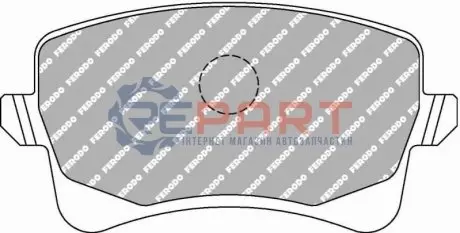 Гальмівні колодки - тюнінг, дозвіл задн, структура Performance AUDI A4 ALLROAD B8, A4 B8, A5, A6 ALLROAD C7, A6 C7, A7, A8 D4, Q5 PORSCHE MACAN 1.8-6.3 06.07 FERODO FDS4050