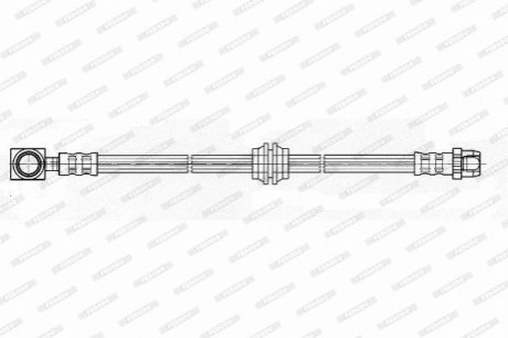 Тормозной шланг FERODO FHY2478