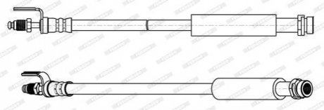 Тормозной шланг FERODO FHY2710