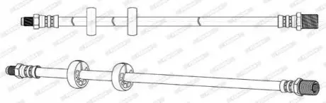 Гальмівний шланг FERODO FHY2795