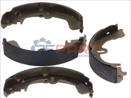 Гальмівна колодка MAZDA 323 III TOYOTA CAMRY, CARINA E VI, CARINA IV, CARINA V, CELICA, COROLLA, CORONA 1.3-3.0 10.82-01.02 FERODO FSB208 Купити в Україні
